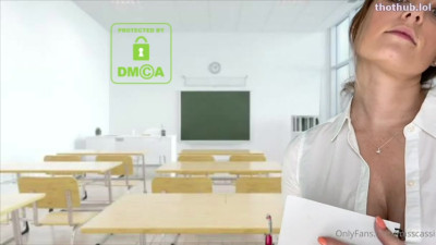 Miss Cassi ASMR OnlyFans leaked Miss Cassi ASMR Teacher’s pussy on HDthot