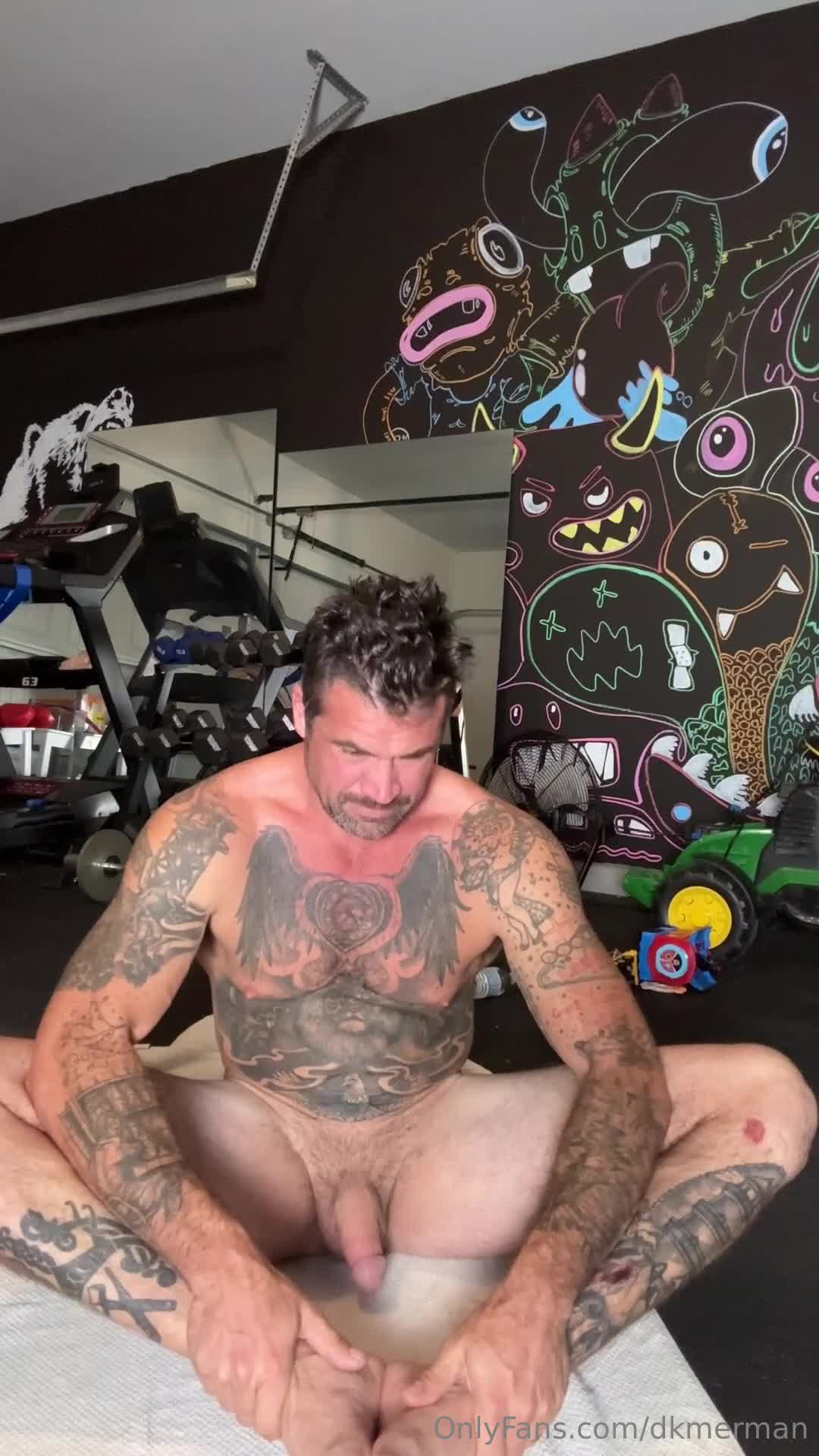 Dkmerman - Morning stretching. Sorry it’s early and I had sex so the do..