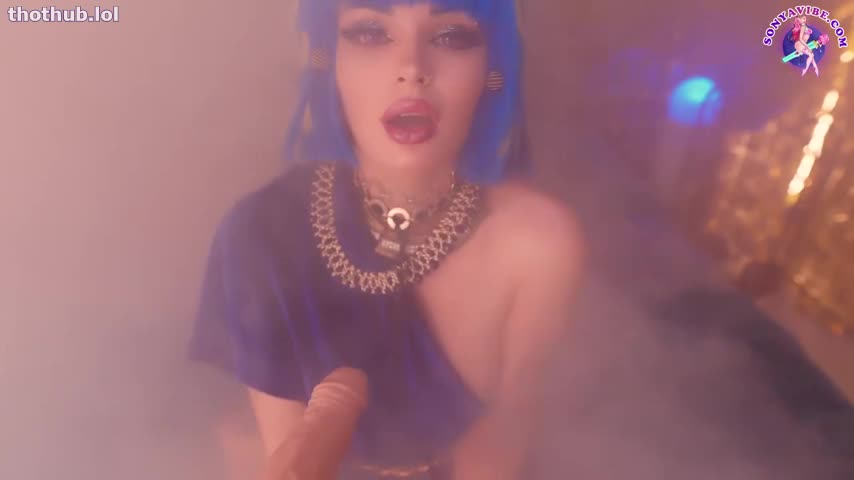 Sonya Vibe - Annika Cosplay Loves Cock and Cum Bathing