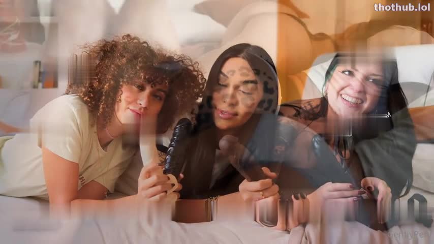 GentlyPerv - Taste of The Pajama Party With Morea Black, Beatrice Segreti And Sara Lu