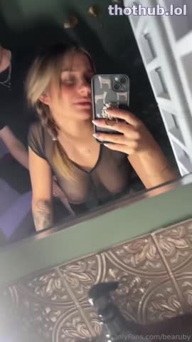 bearuby OnlyFans leaked Bearuby Having Sex With Her BF on HDthot
