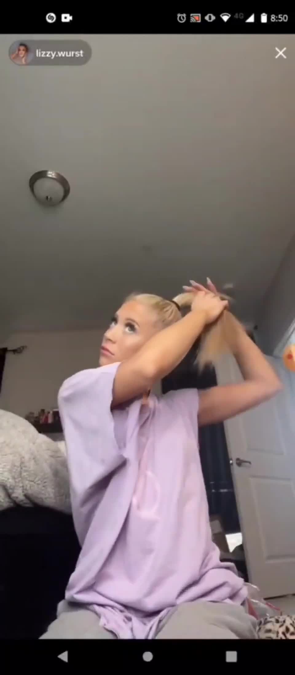 Lizzy Wurst Nipple Slip TikTok Livestream Video Leaked