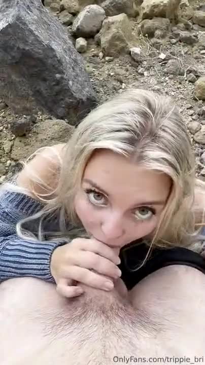 Trippie Bri Topless Beach Blowjob OnlyFans Video Leaked