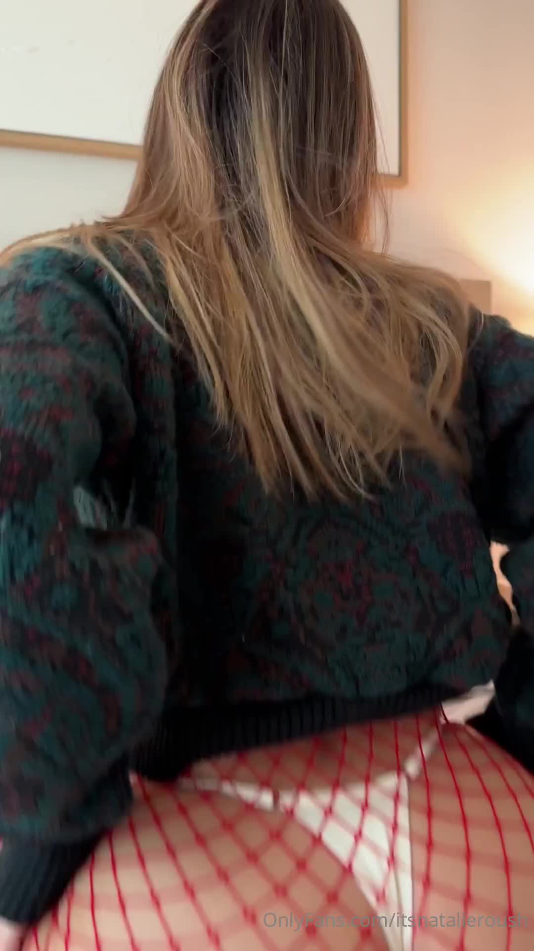 Natalie Roush Nude Fishnet Stockings Onlyfans Video Leaked