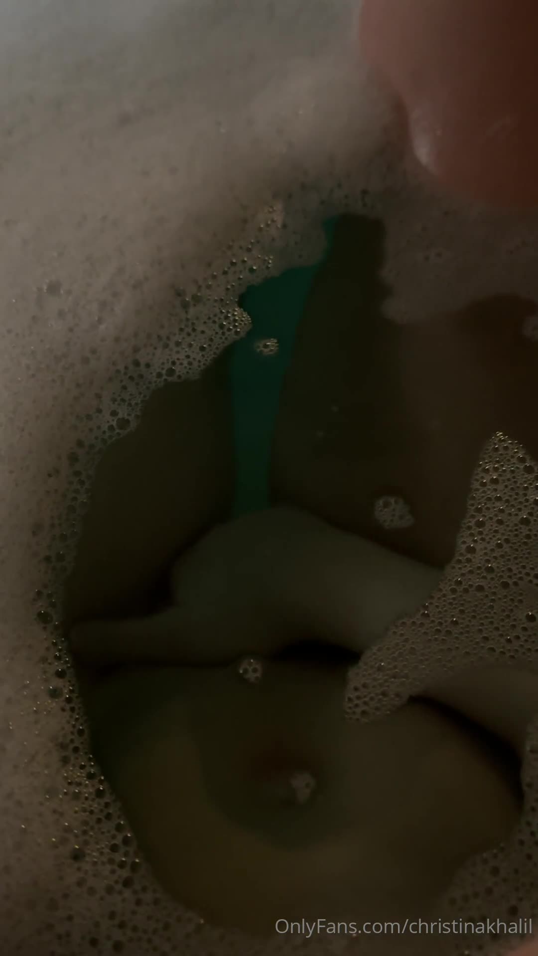 Christina Khalil Nude Bath Pussy Masturbation Onlyfans Video Leaked