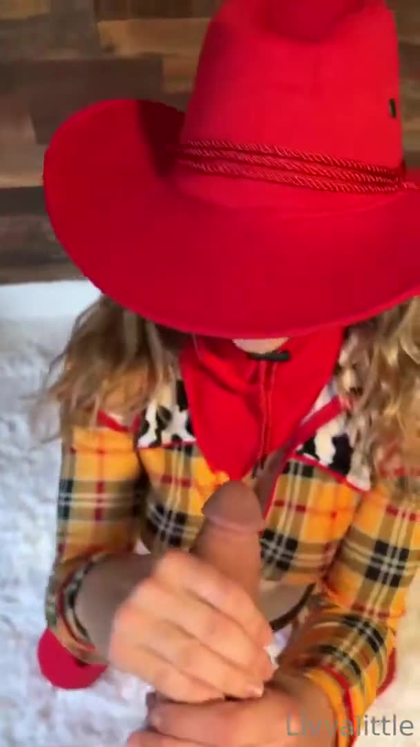Livvalittle Cowgirl BWC Blowjob OnlyFans Video Leaked