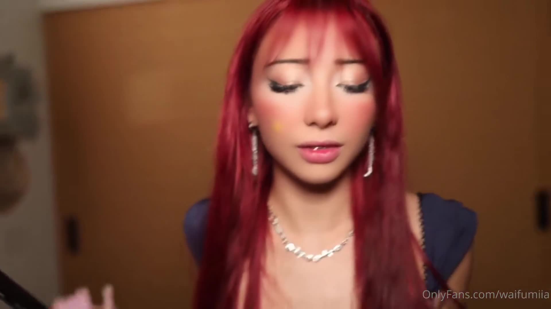 Waifumiia Nude Lingerie Blowjob OnlyFans Video Leaked
