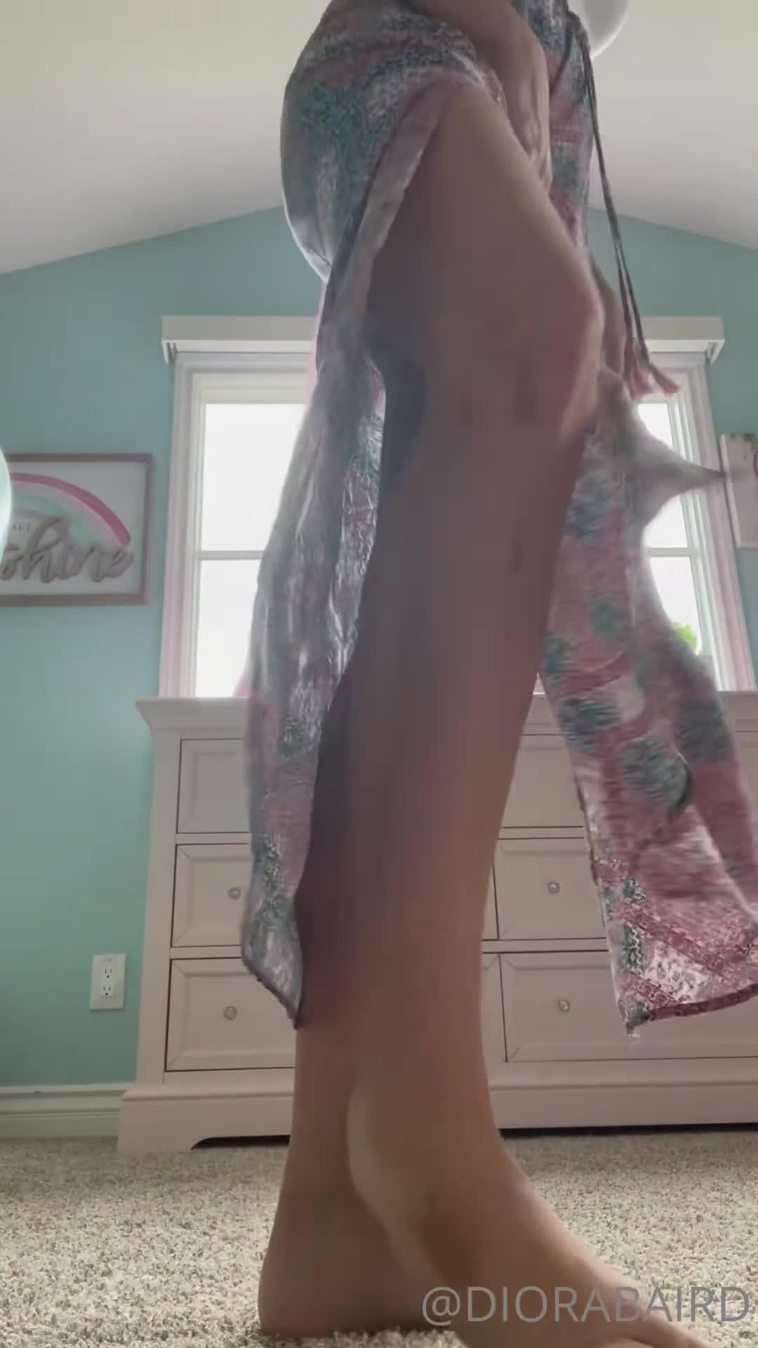Diora Baird OnlyFans leaked Diora Baird Nude Dress Strip Tease OnlyFans Video Leaked on HDthot