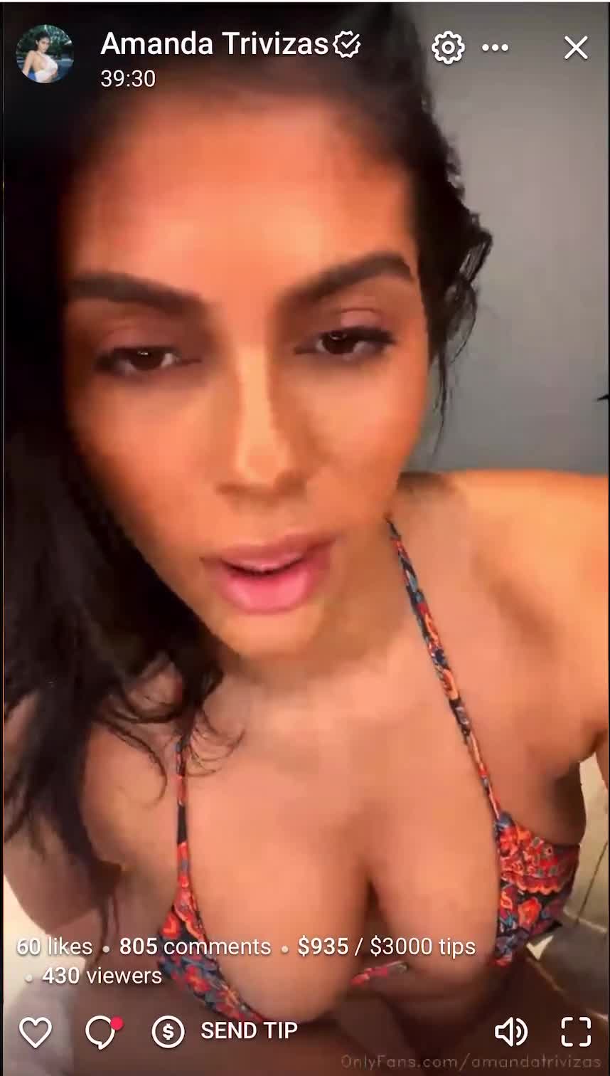 Amanda Trivizas Dildo Masturbation Onlyfans Livestream Leaked