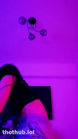 Panther-A poses in a black underwear