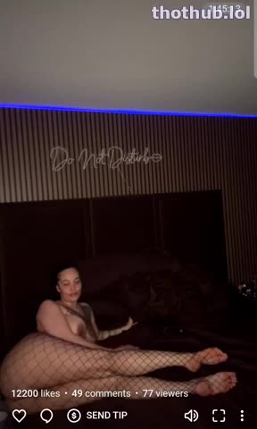 Sara Gold Huge Ass Ebony OF Livestream 11/11/25