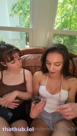 Emma Paige and bigbootybailey - Sneaking into our neighbors hot tub