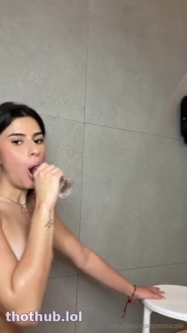 minicole shower solo camshow