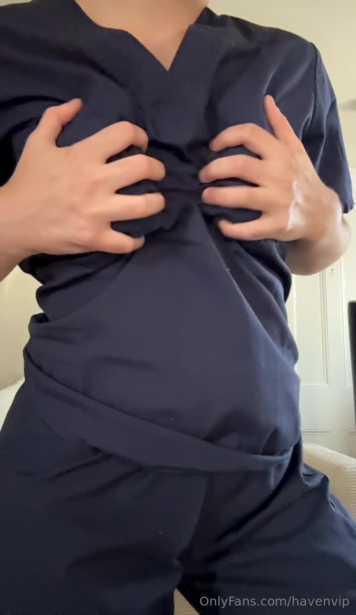 Havenvip - POV your nurse puts on a little show for you