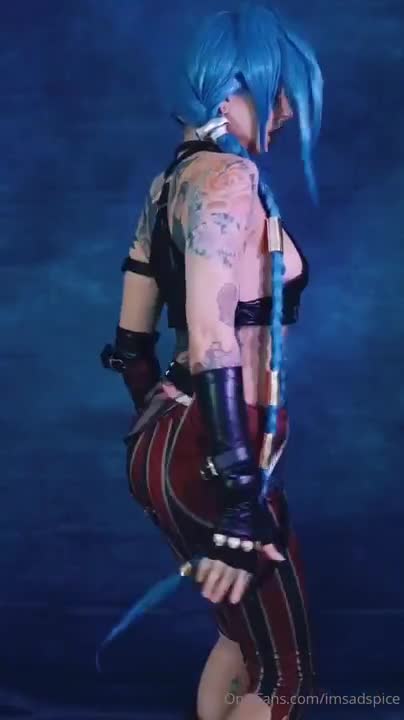 Imsadspice Jinx Cosplay Tease