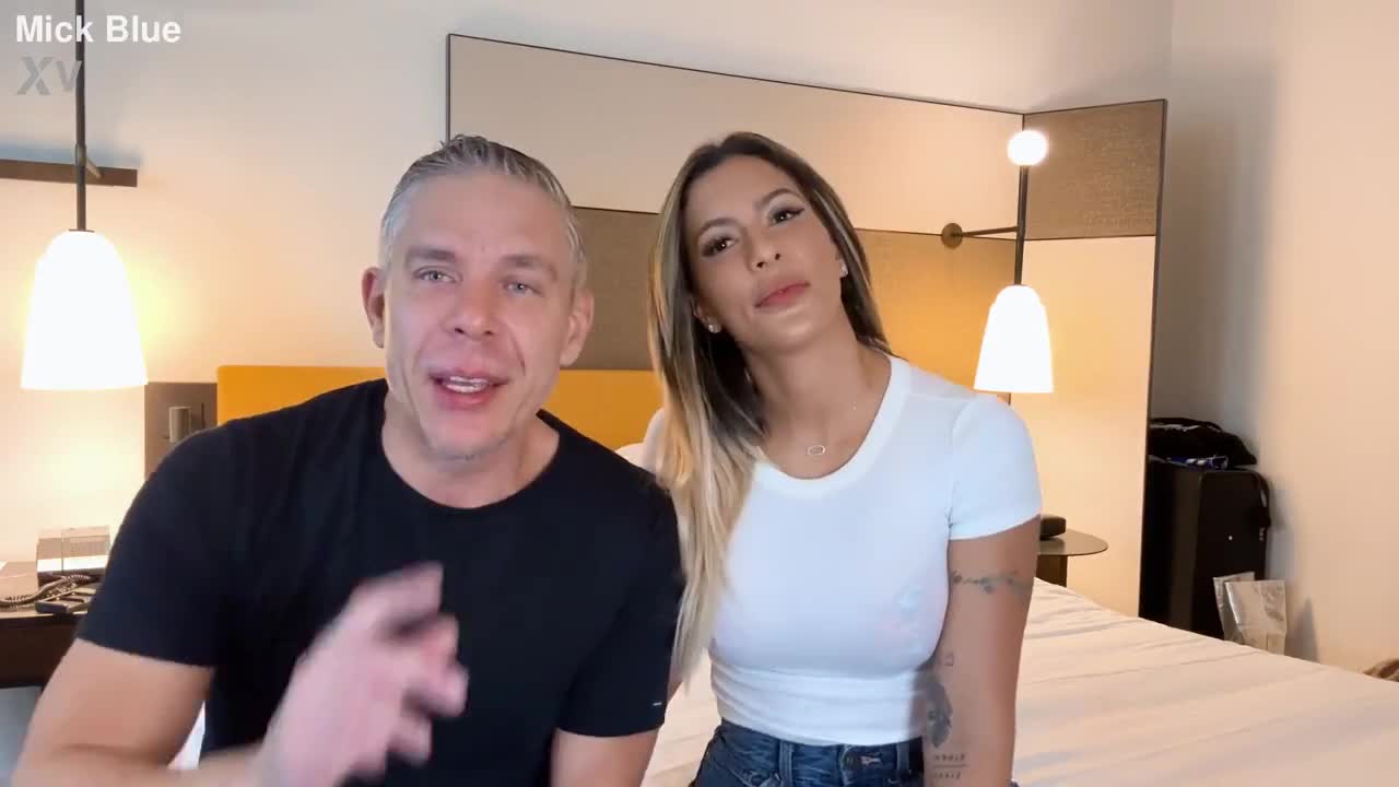 Kenia Music BRAND NEW 1st Ever Passionate Hotel Fuck With Mick Blue