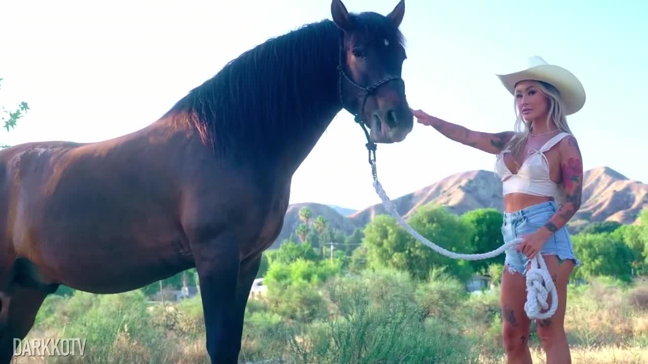 Linda Lan BRAND NEW Asian Cowgirl Sult Interracial Double Penetration On DarkkoTv