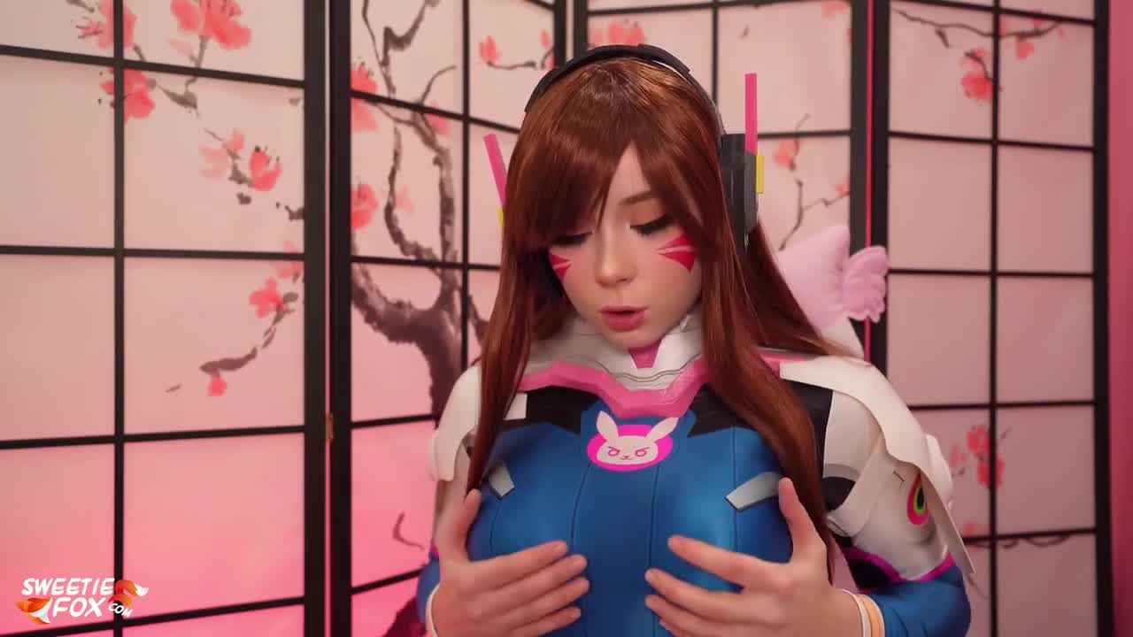 Sweetie Fox OnlyFans leaked Sweetie Fox Minx Cosplay D.Va Overwatch Anal Sex on HDthot
