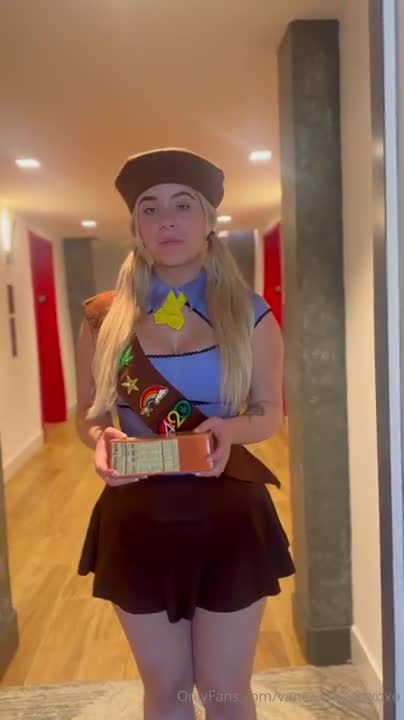 Vanessa Violet – Girl Scout Vanessa Came For Filthy And Rough Fuck
