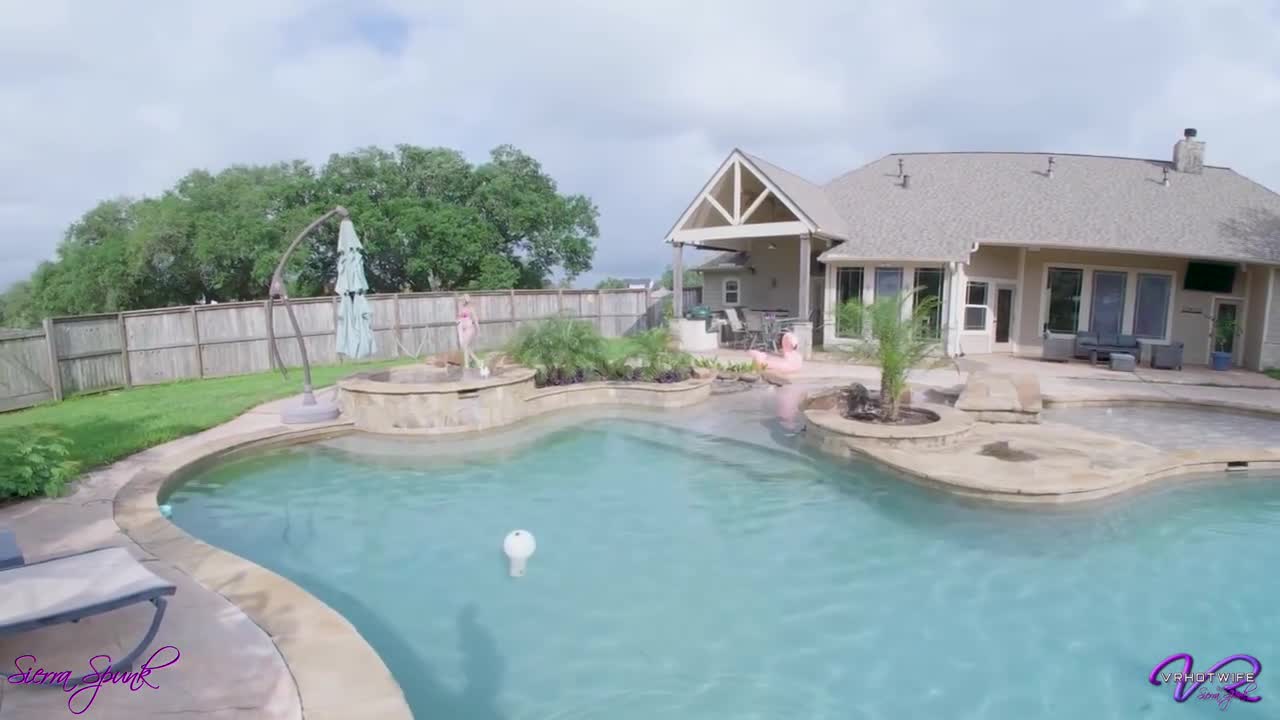 Sierra Spunk – Anal Creampie With The Poolboy POV