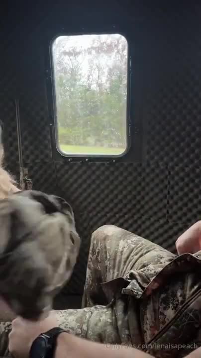 Lena Paul OnlyFans leaked Lena Paul Hunting BJ To Soilder on HDthot