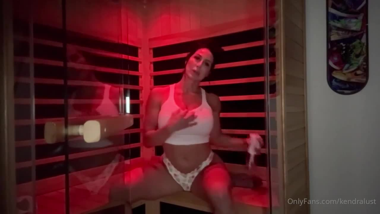 Kendra Lust OnlyFans leaked Kendra Lust NEW Dildo Fucking Solo In Suana on HDthot