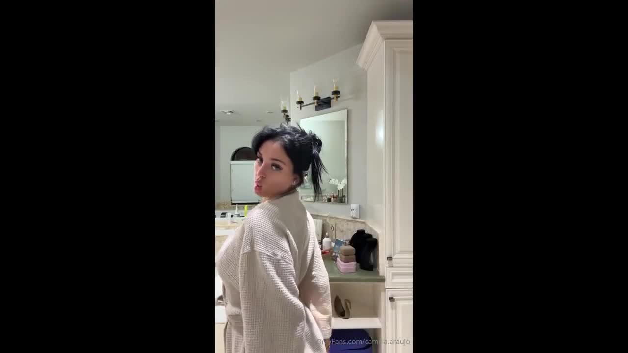 Camilla Araujo Shower Dildo Fuck Video