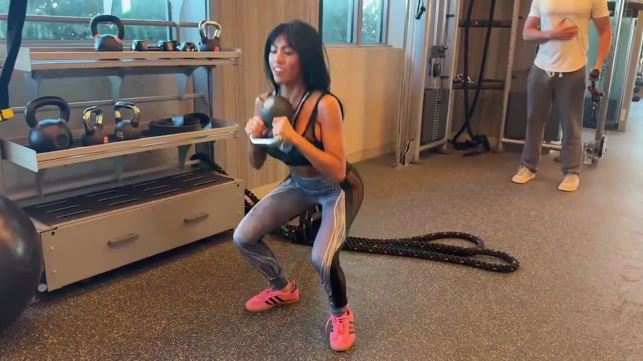 Nicole Doshi And Ember Snow – Fuck Random Guy At Gym Multiple Orgasms