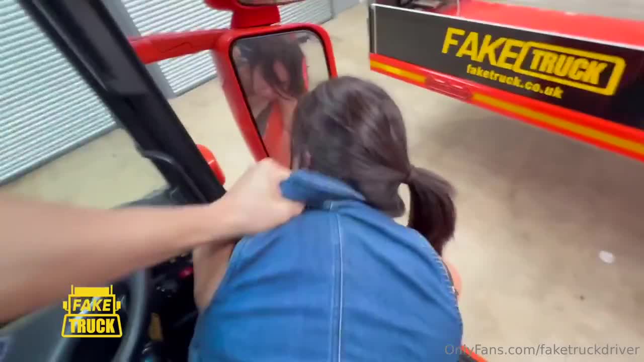 Georgie Maria 3rd Time – Cant Get Enough Of Fake Truck Driver BWC