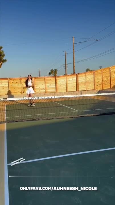 Auhneesh Nicole Tennis Sextape Video