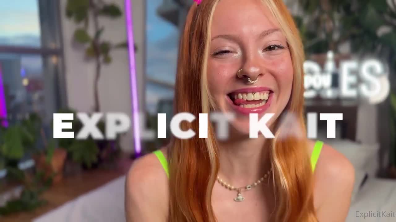 Explicit Kait – Comes Over For A Deep Creampie In POV