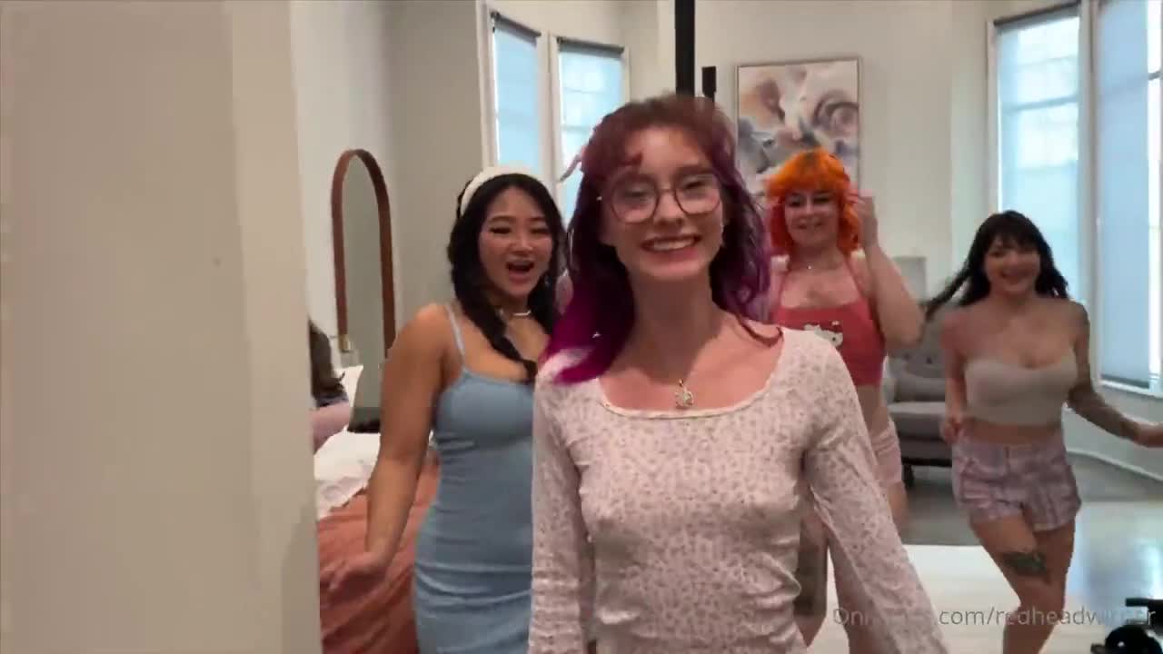 RedHeadWinter Group Orgy Porn Video