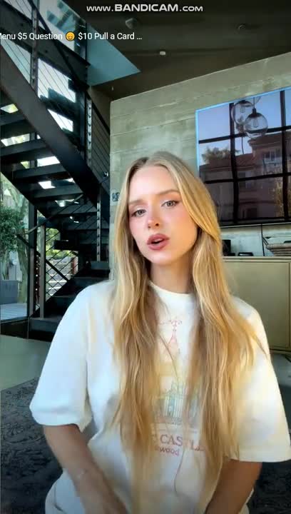 Caroline Zalog 8th September Livestream Video