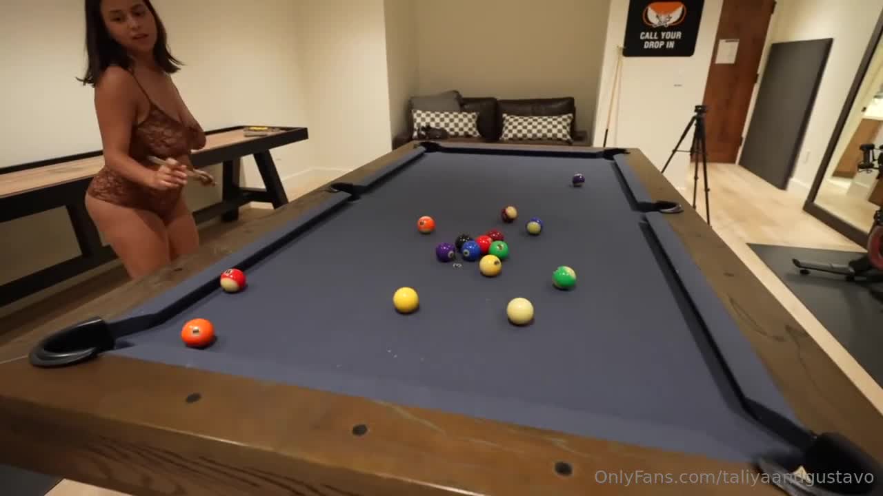 Taliya And Gustavo – Pool Game Leads To Sensual Fuck