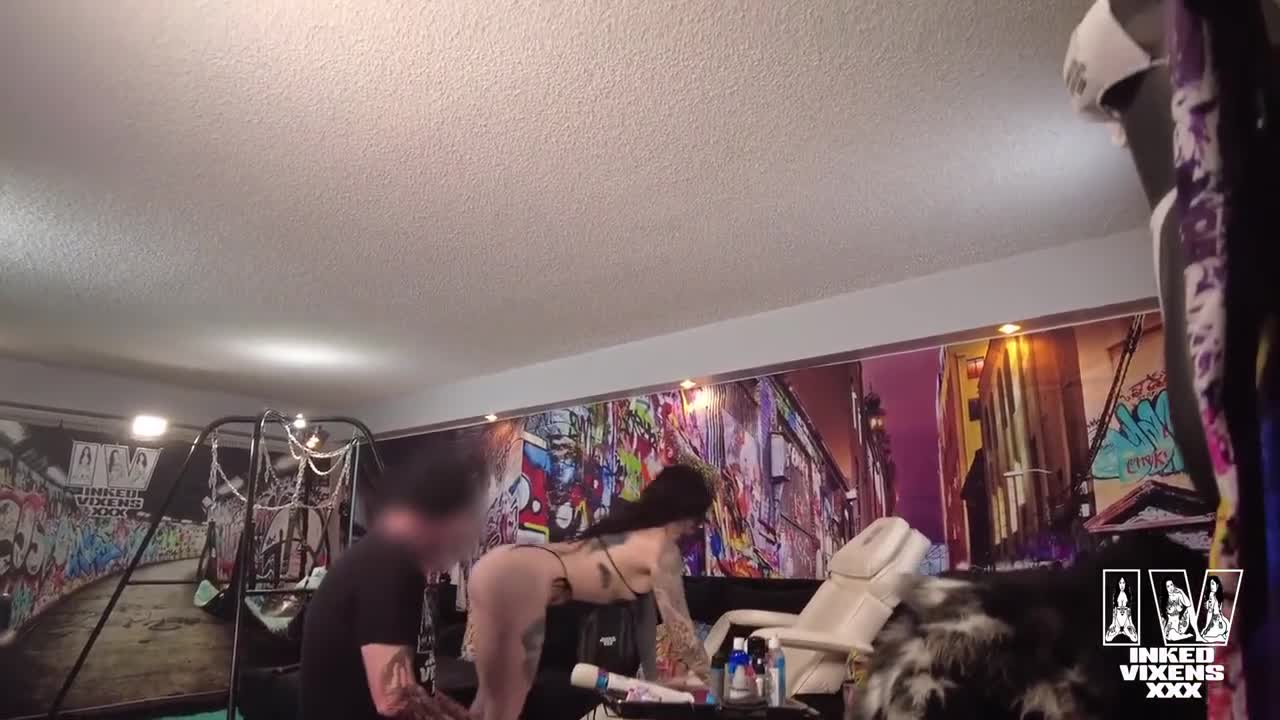 Demi Morgan – Inked Vixen Deep Fucked By Tattoo Artist