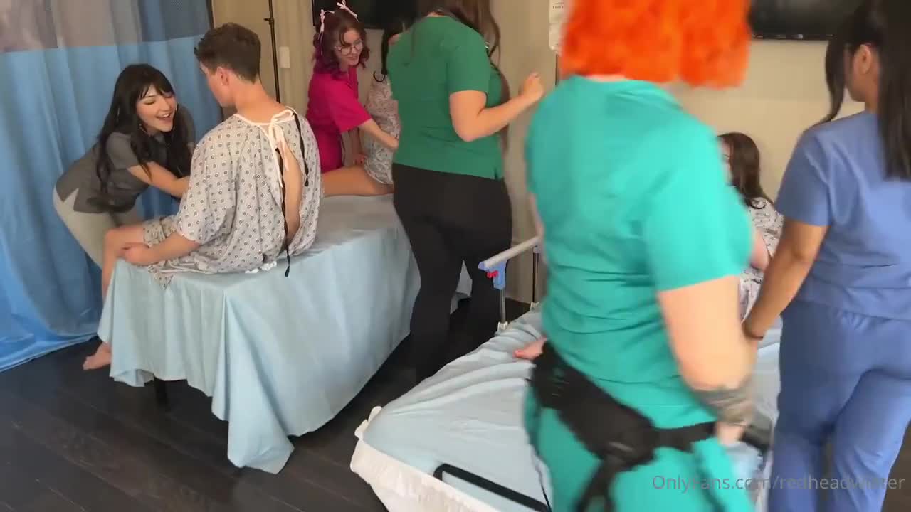 Jasmine Teaa, Redheadwinter, Ashley Rose, Creamysam, Fit Sid, Forestfaye & Haven Tunin – Emergency Room Orgy Group Sex
