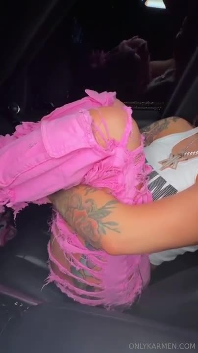 Karmen Karma Busty Slut Sex With Stranger In The Car