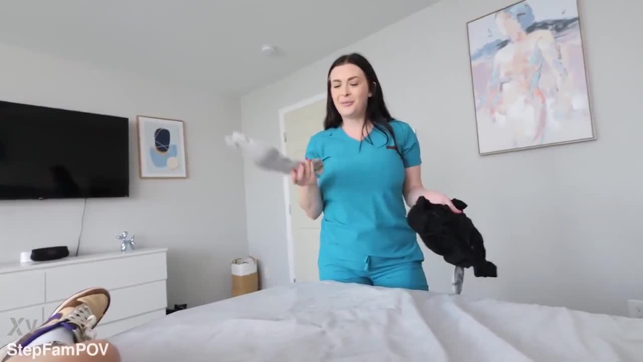 Lindsay Lee OnlyFans leaked Lindsay Lee Big Tit Step Mom Nurses Helps Me Cum on HDthot