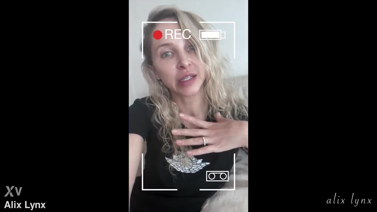 Alix Lynx Your Secretary Overtime Dildo Fuck