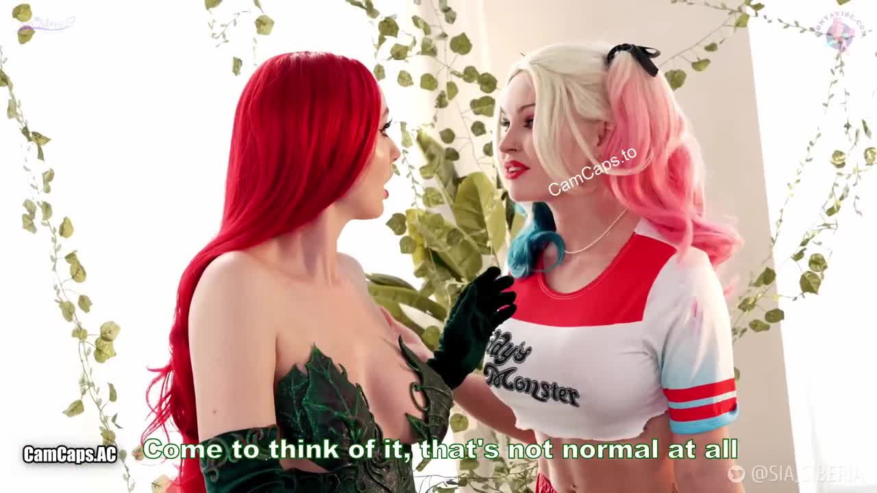 Sia Siberia And Sonya Vibe – Poison Ivy Dominates Harley Quinn