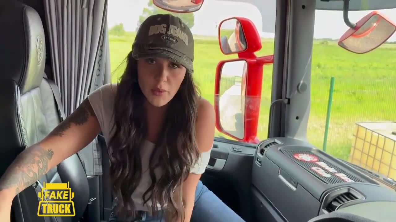 Arabella Mia Best Friends GF Fucks The Fake Truck Driver