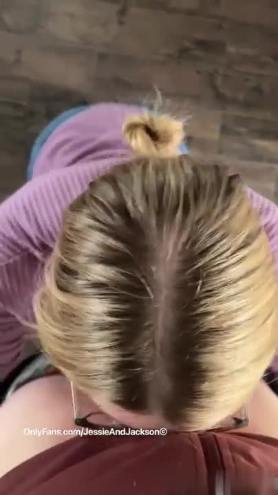 jessieandjackson OnlyFans leaked JessieAndJackson Short Blowjob Clothes On Video on HDthot