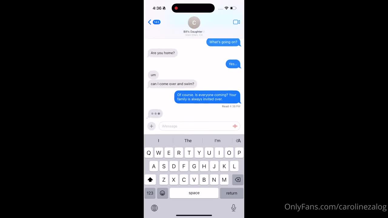 Caroline Zalog BG Sex Tape Video