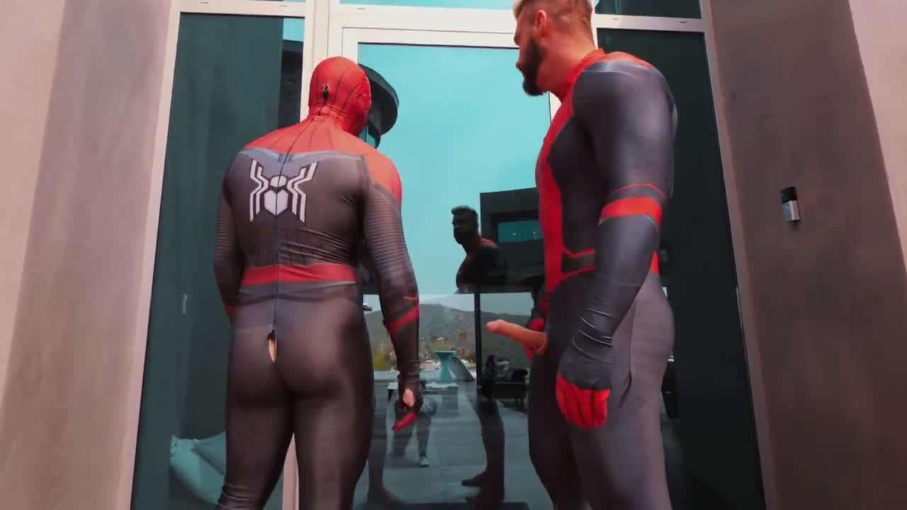 MandiCat – Two Spiderman Vs Tattooed Babe