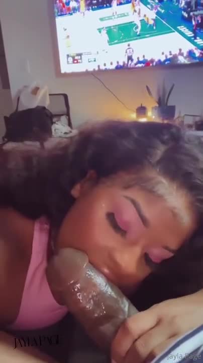 Jayla Page – Gets Fucked While Watching NBA