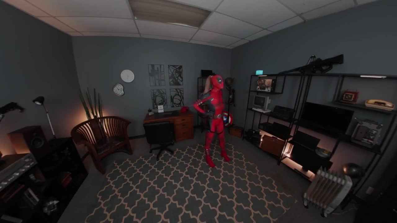 Blake Blossom – Lady Deadpool & Wolverine A Porn Parody VR to 2D