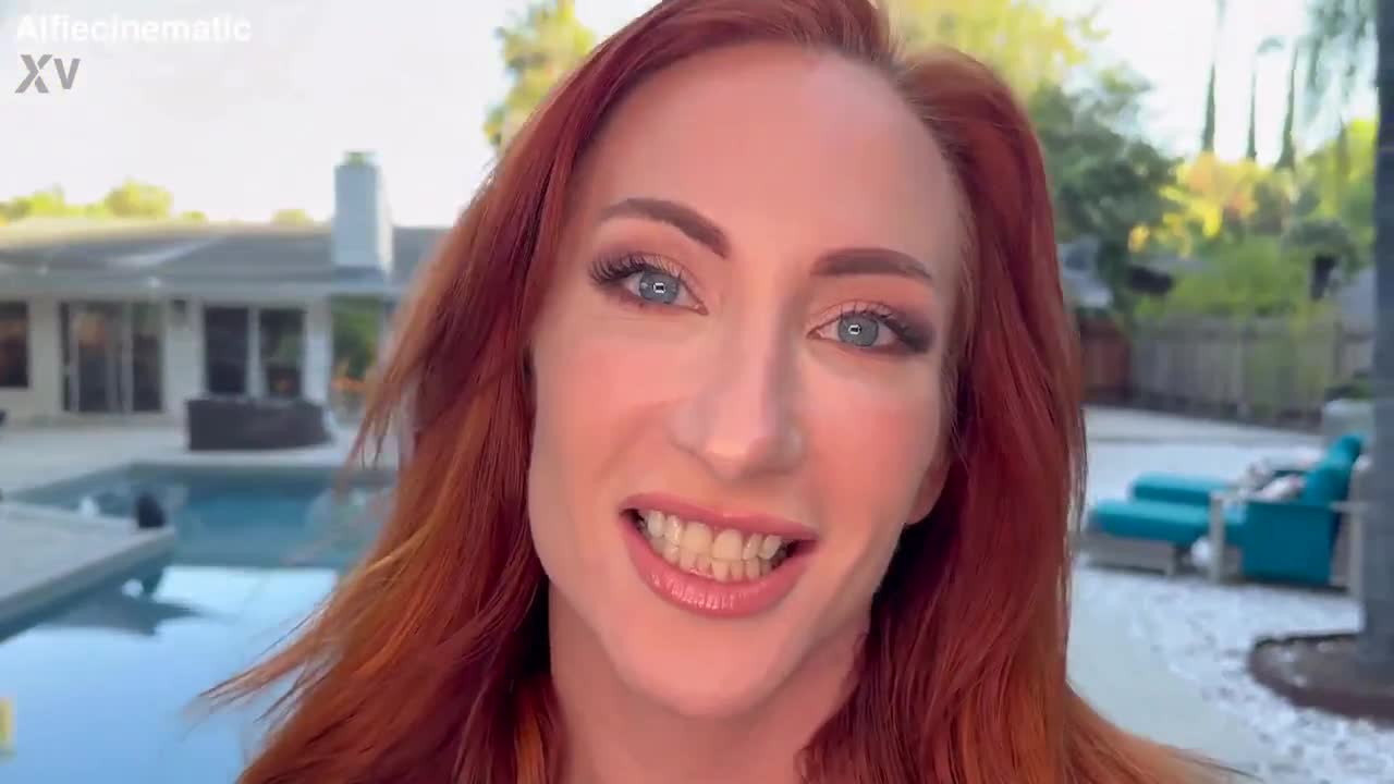 Sophia Locke My POV With Pink Pussy Of Red Head Babe