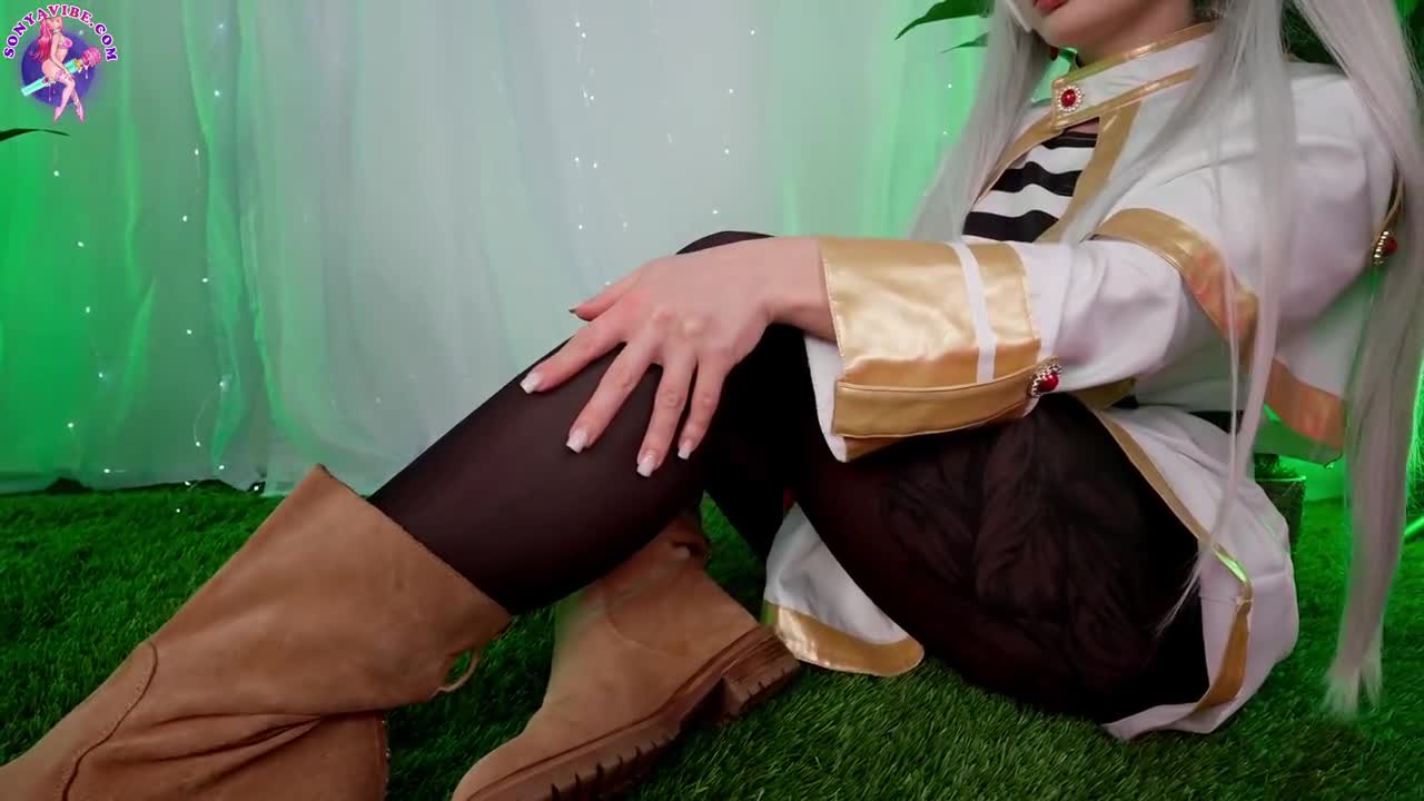 Sonya Vibe – Frieren Enslaved And Tied Elf Fucked By Big Monster Dildo