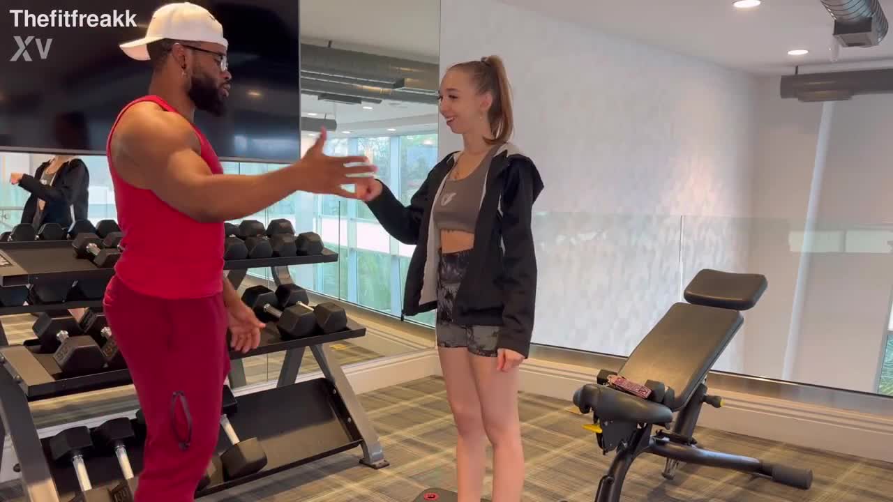 Breezy Bri OnlyFans leaked Breezy Bri Client Gets Fucked By Her Trainer on HDthot