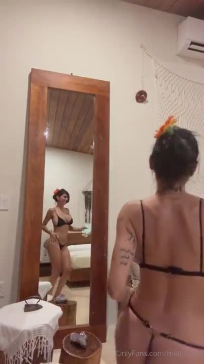 Mia Khalifa OnlyFans leaked Mia Khalifa Black Bra Shower Video on HDthot
